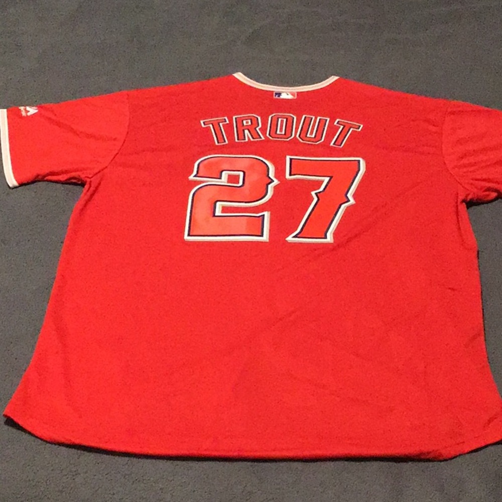 Mike Trout #27 Los Angeles Angels - Size LARGE
